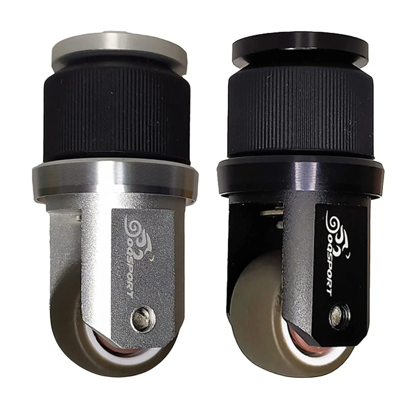 Alloy Booster Wheel Embedded Design Durable Smooth Rotation Assistor Wheel for Folding Bicycle and Garment Rack