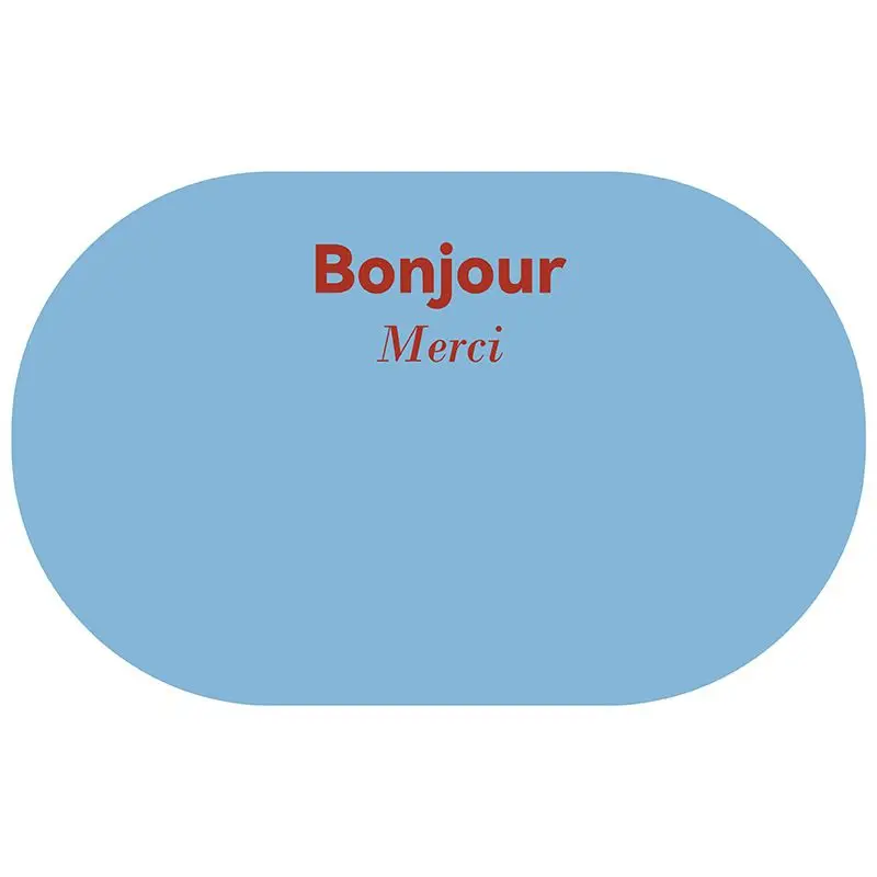 Ins American style diatomaceous earth floor mat, bathroom door absorbent, anti fouling, anti slip entrance door mat - view 3