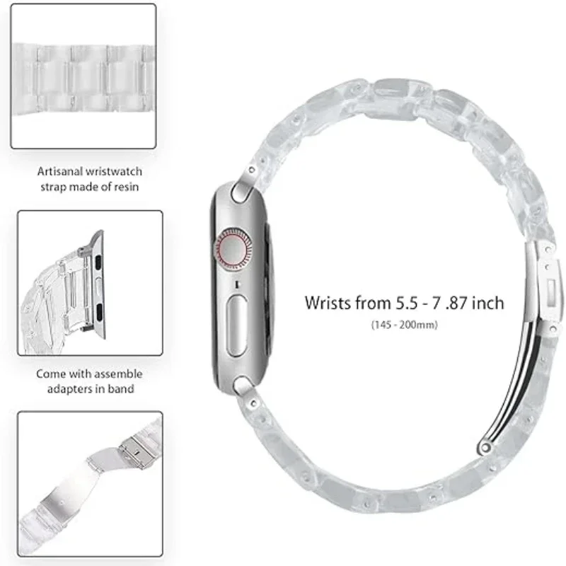 Lego Bracelet de montre bloquant pour IWatch Ultra 10 9 8 7 6 5 4 SE Bracelet en plastique unisexe pour Apple Watch différentes tailles 42mm-49mm