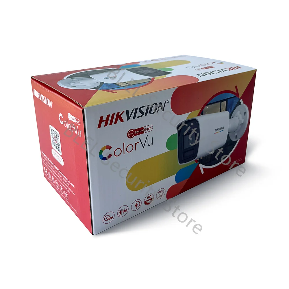 Original Hikvision DS-2CD1027G2H-LIUF 2MP ColorVu with Smart Hybrid Light Fixed Bullet Network Camera