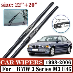 Car Windscreen Wiper For BMW 3 Series M3 E46 1998-2006  Front Wiper Blade Brushes Windscreen Cleaning Washers Car Accessories