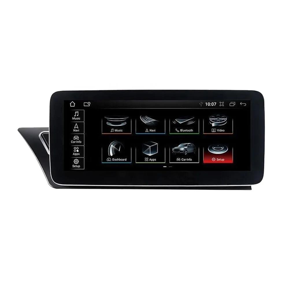 13 راديو السيارة اللاسلكي Carplay GPS نافي مشغل وسائط متعددة لأودي A4L A5 S4 S5 2009-2016