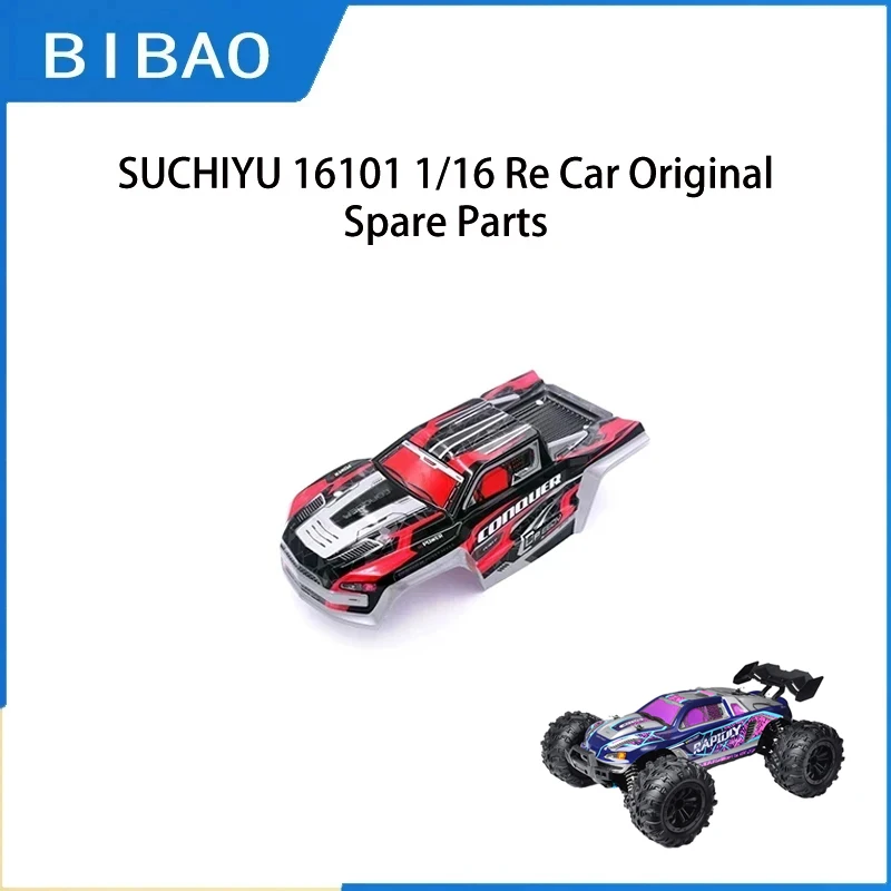 

SCY 16101 1/16 RC Car Original Spare Parts 6221 Car shell red Suitable for SCY 16101 16102 16103 Car