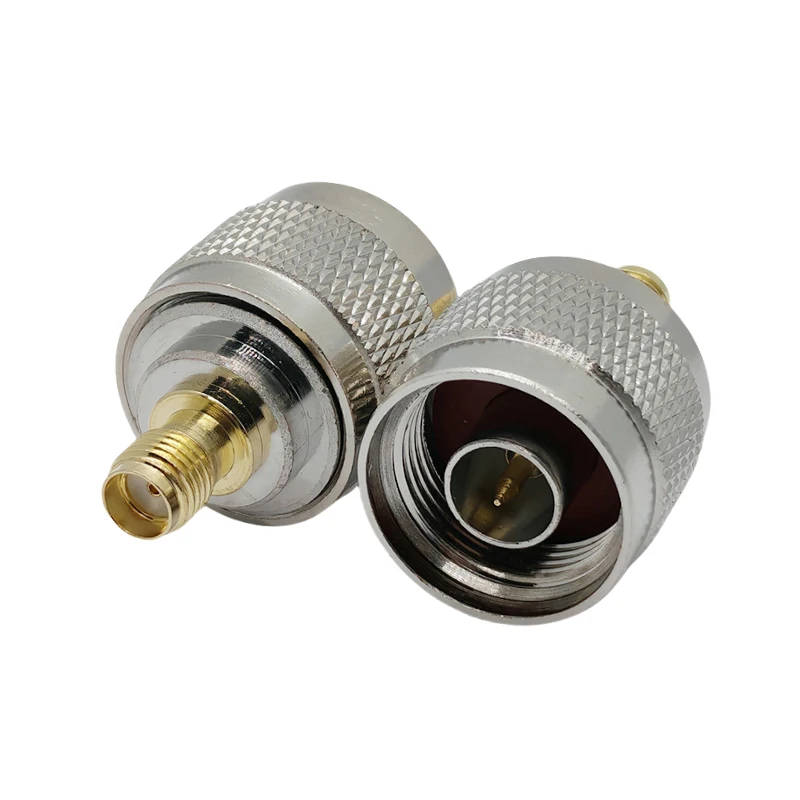 النحاس N نوع ذكر إلى SMA أنثى 4G هوائي محول SMA-N RF اقناع موصل لمحول هوائي راديو CB