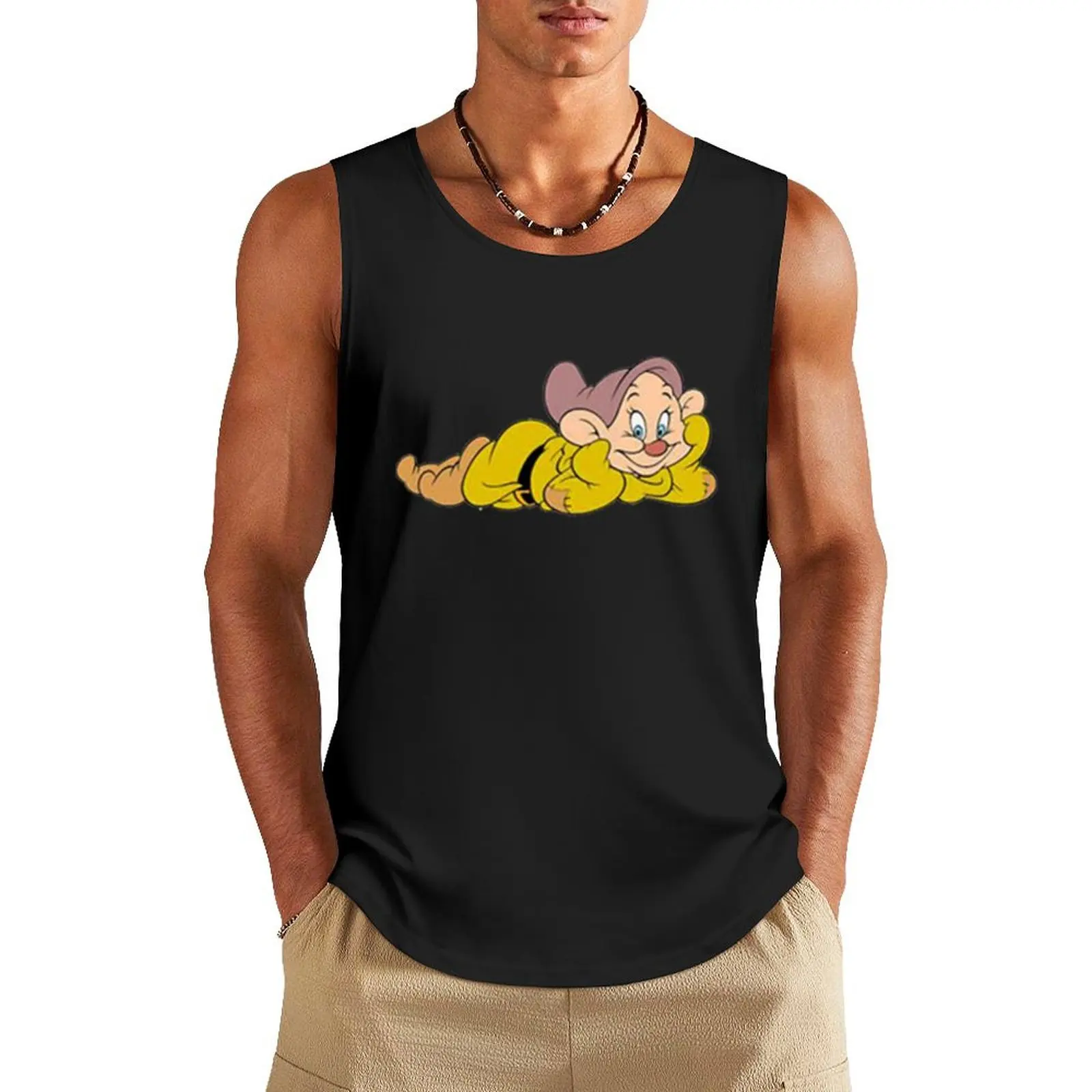 sparkle Dopey Tank Top Bodybuilding clothing man gym clothing men bodybuilding t-shirt