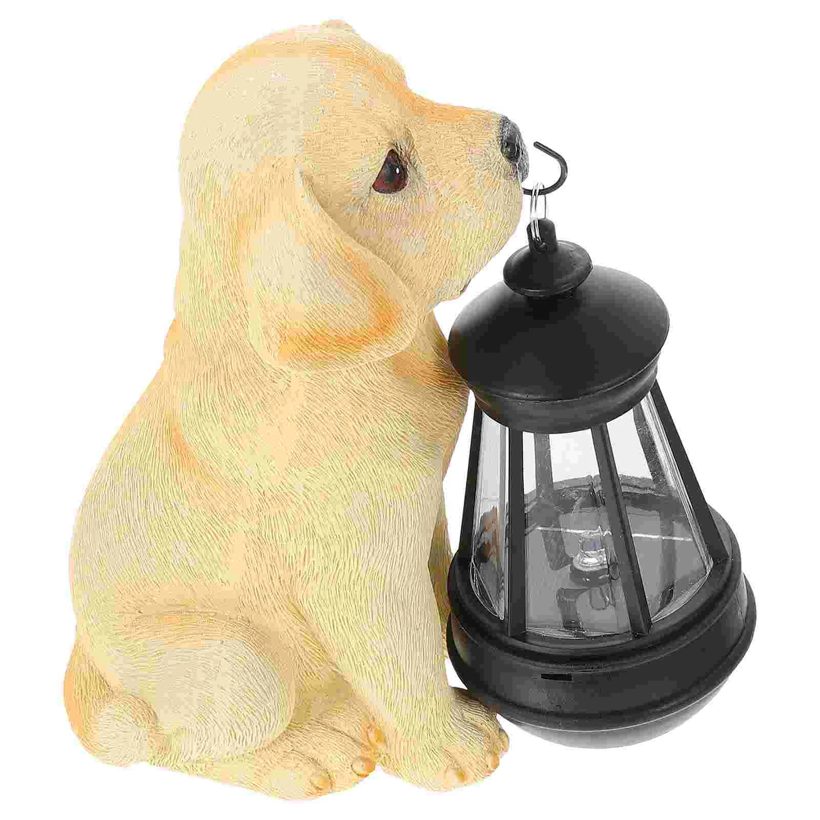 

Solar Puppy Light Lawn Lamp Courtyard Outdoor Lights LED Decorative Artificial Dog