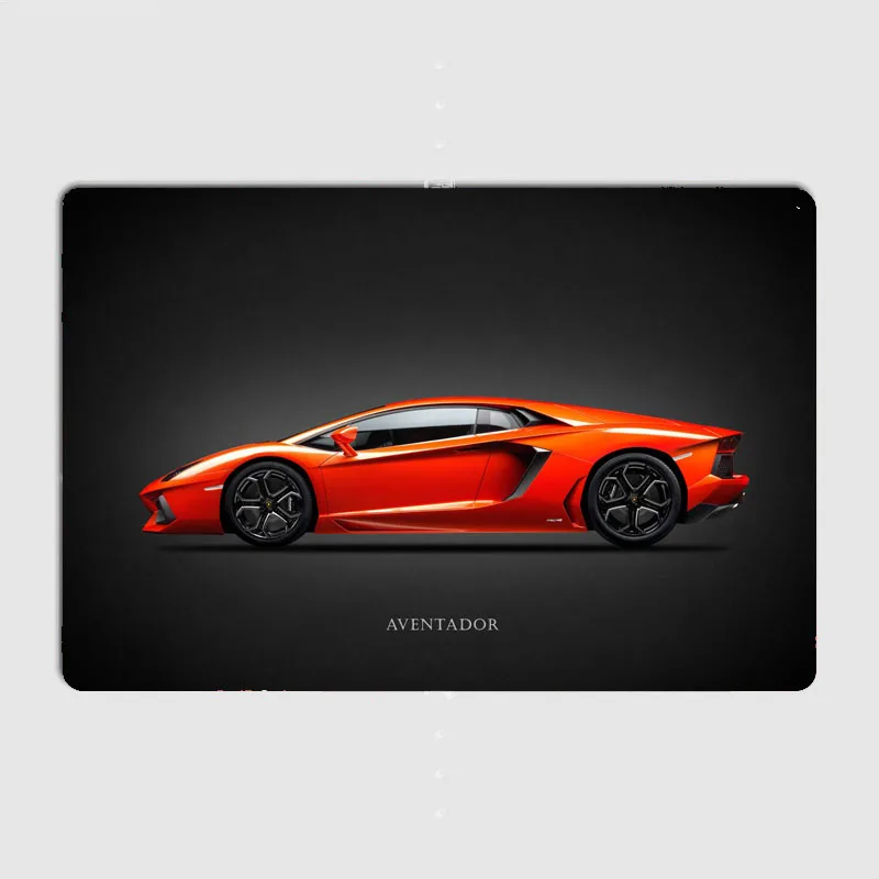 This iconic Italian supercar is the released in 2011 Metal Poster Club Home Tin Sign Room Decor Wall Decor