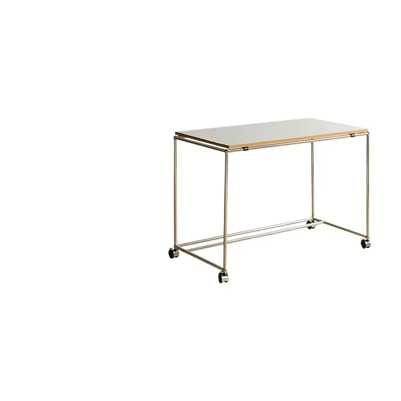 

Movable desk, modern simple household small apartment computer desk
