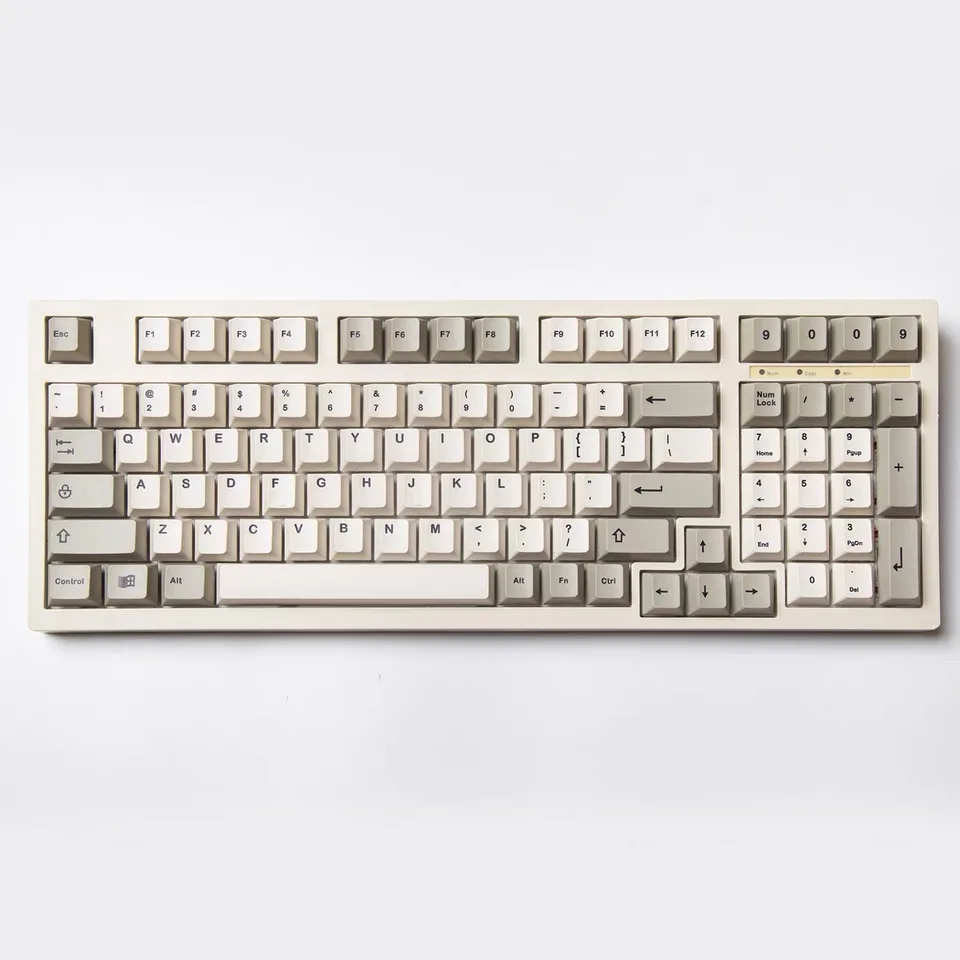 Gmk-キーボード用の昇華型印刷キーキャップ,9009キーボードキー