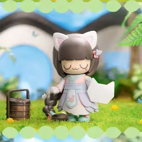 52 لعبة سلسلة قصص كيممي آند ويكي، تماثيل لعبة عصرية، صندوق أعمى - مجموعة فور سيزونز، زينة لطيفة لهدايا أعياد الميلاد