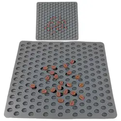 Coffee Beans Shaped Silicone Chocolate Mold for Jelly Pudding Ice Cube Tray Candy Dessert Pastry Cookie Baking Decorating Tools