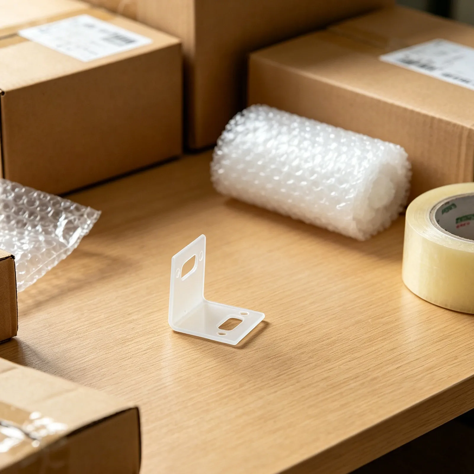 50Pcs Packaging Corner Protectors Plastic Edge Guards Thickened Cushion Strap Edge Protector for Carton Boxes Shipping Loads