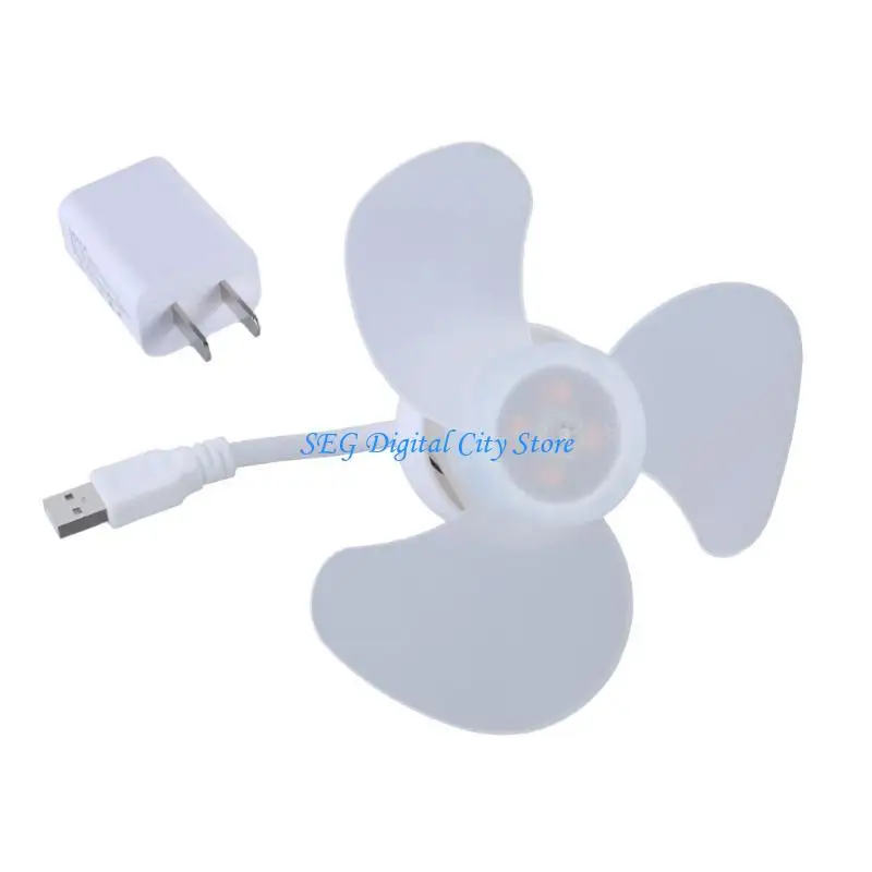 

U75B Portable USB Fan Quiet Travel Camping Fan for Any USB Power Source Fan Coolers