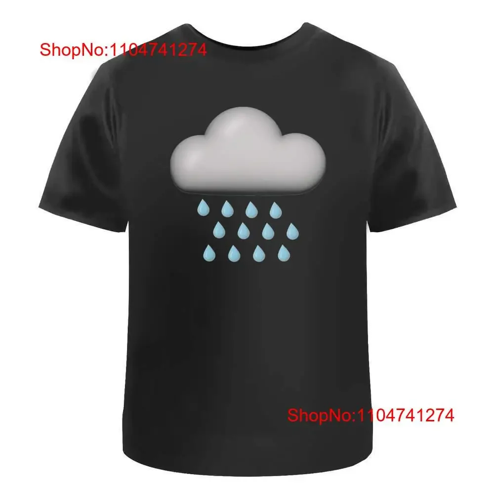 

Хлопковая футболка «Rain Cloud» TA042186, винтажная стираная дизайнерская одежда, топ для повседневной носки, дышащая мягкая уличная одежда для мужчин