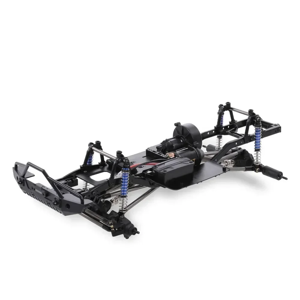 

313mm 12.3-inch wheelbase assembled frame chassis for 1/10 RC tracked vehicles SCX10 SCX10 II 90046 90047