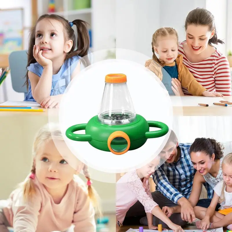 Vliegenkijker Met Vergrootglas Vliegenobservatiebox Met 4x Vergroting Science Toys Observatiekit Voor Natuurverkenning Leren