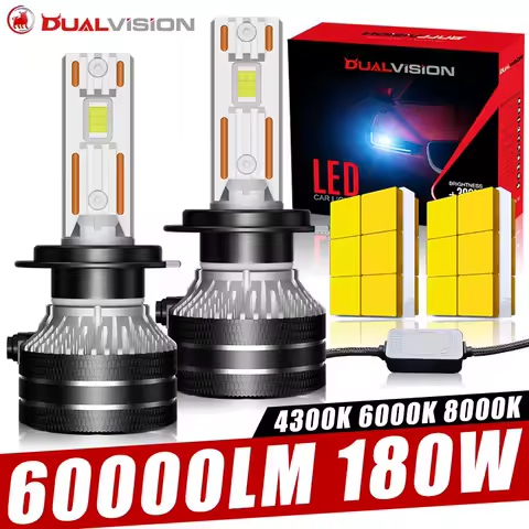 K5C H7 LED Headlight Canbus 4300K 6000K 8000K H4 H1 H11 H8 880 881 H27 9007 9008 H13 H9 9005 HB3 9006 HB4 9012 HIR2 CSP Car Lamp