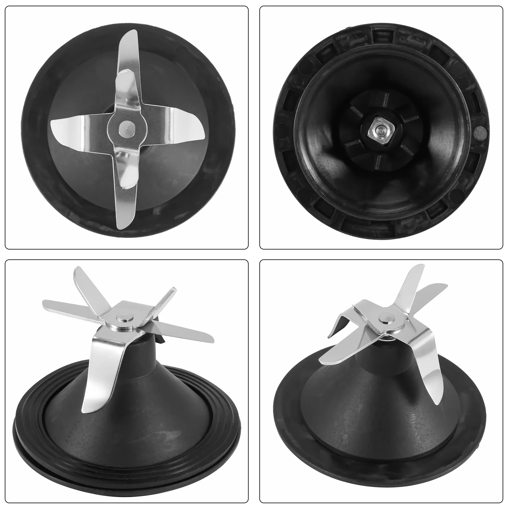 Unidad de cuchillo para licuadora Philips RI2095, RI2096, HR2093, HR2194, HR2195, HR2196, HR2095, HR2096