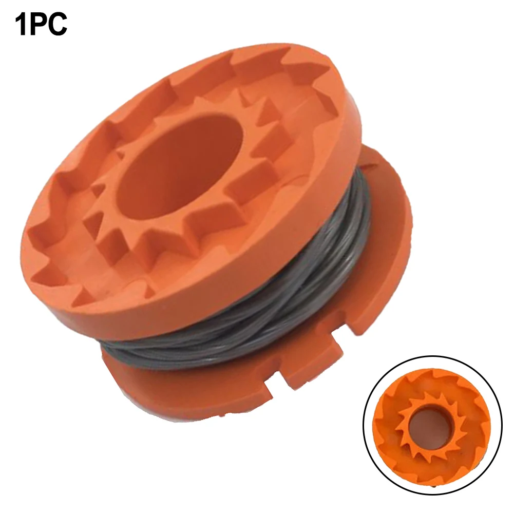 Mower Cut Line Mower Spool String Trimmer Parts Automatic Readjustment Garden Orange Parts Sturdy Mower Garden