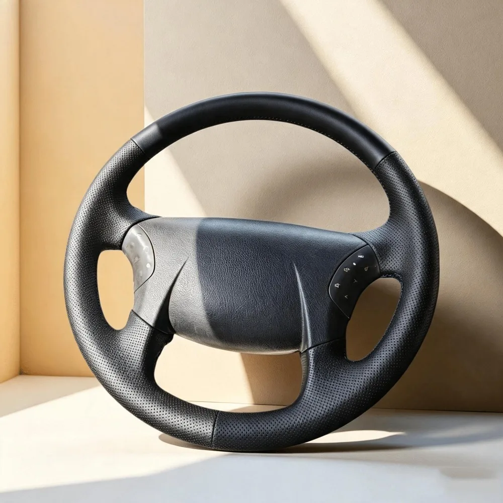Suitable For Foton Auman GTL/EST Dedicated Full Coverage Hand Stitched Steering Wheel Cover For Planet Galaxy ETT Trucks
