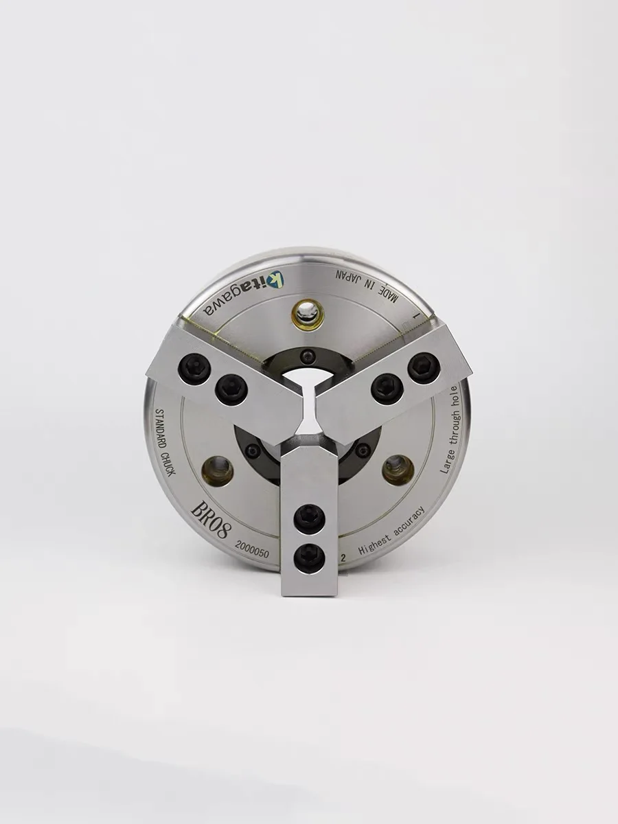

Japanese Genuine Kitagawa Brand BR08 Steel Hydraulic Chuck with 3 Jaws and 8-inch for CNC Lathe Machine