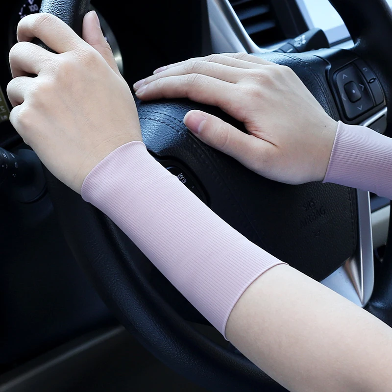 Ice Silk Wrist Guard Men Warm Thin Elastic Exercise Fitness Sweat Absorption Female Yoga Exercise Cover Scar Tattoo Breathable