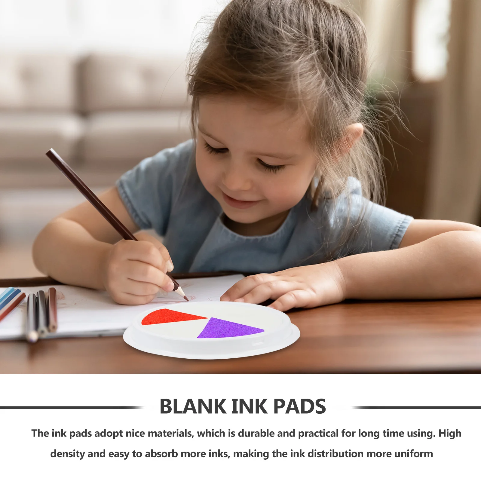 10 قطعة الاطفال إصبع اللوحة منصات الحبر فارغة دائم لا لون الحبر إعادة الملء ختم منصات DIY بها بنفسك الكتابة على الجدران الفصول الدراسية استخدام #1