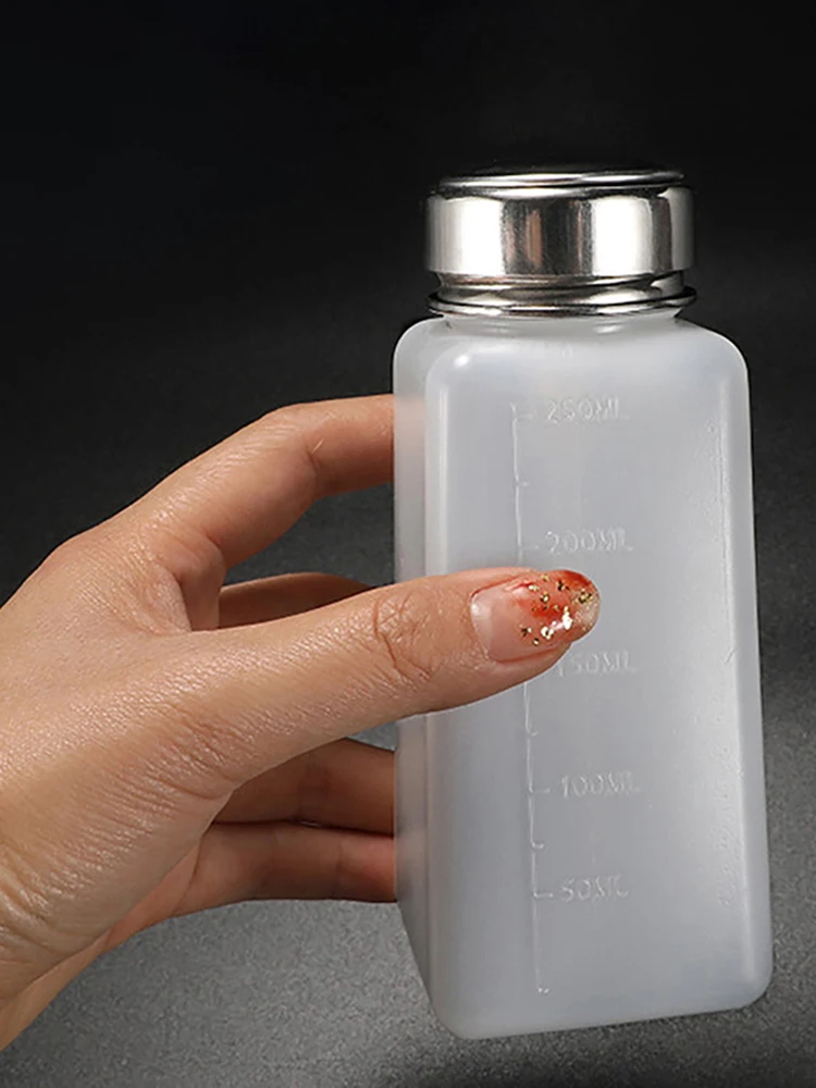 Dcsouhaits-Distributeur Antistatique de Verhéritage à Ongles Liquide, Nettoyant, Pompage, Quotidien, Porte-Bouteille, Salon de Maquillage, 100/200/250ml
