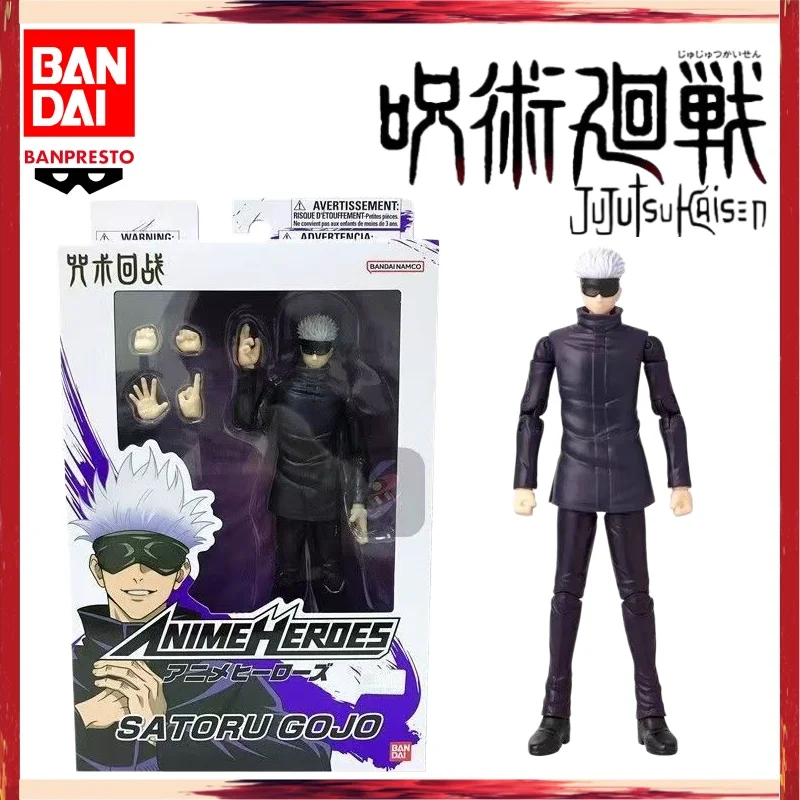 Original In Stock Jujutsu Kaisen Anime Heroes Sunrise POP Gojo Satoru Itadori Yuji Model Action Figure Garage Brand New Boxed