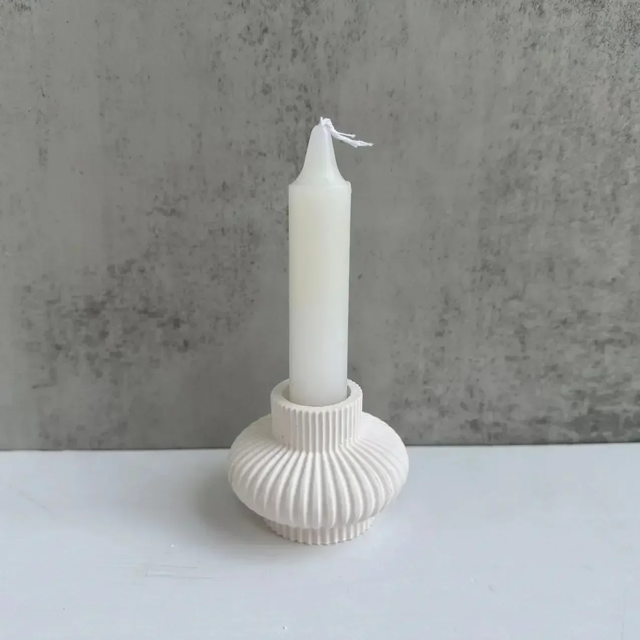 New Lantern Candle Holder Silicone Mold Aroma Candle Holder Plaster Mould Cement Moulds - Image 2