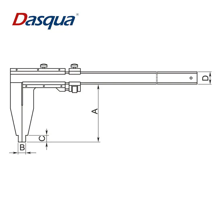 Stainless Steel 0-500mm 0-20