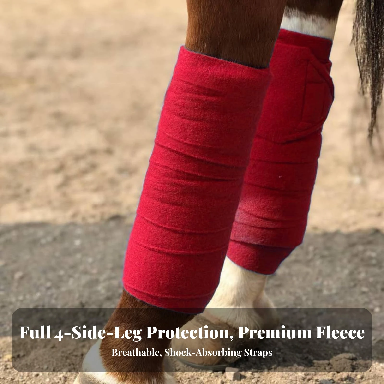4 Parça At Polo Sargısı Nem Em - Polo Wraps Fleece incelemesi ve fiyatı