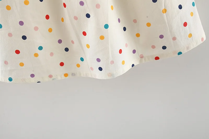 Summer newborn baby girls clothes polka dot dress costume for infant girls clothing 1 year baby birthday princess dresses dress