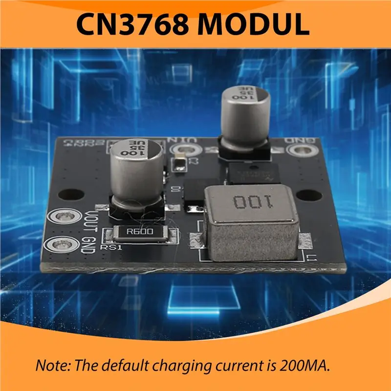 ABGI CN3768 Module 12V Lead-Acid Battery Charging Board Three-Stage 4A Max