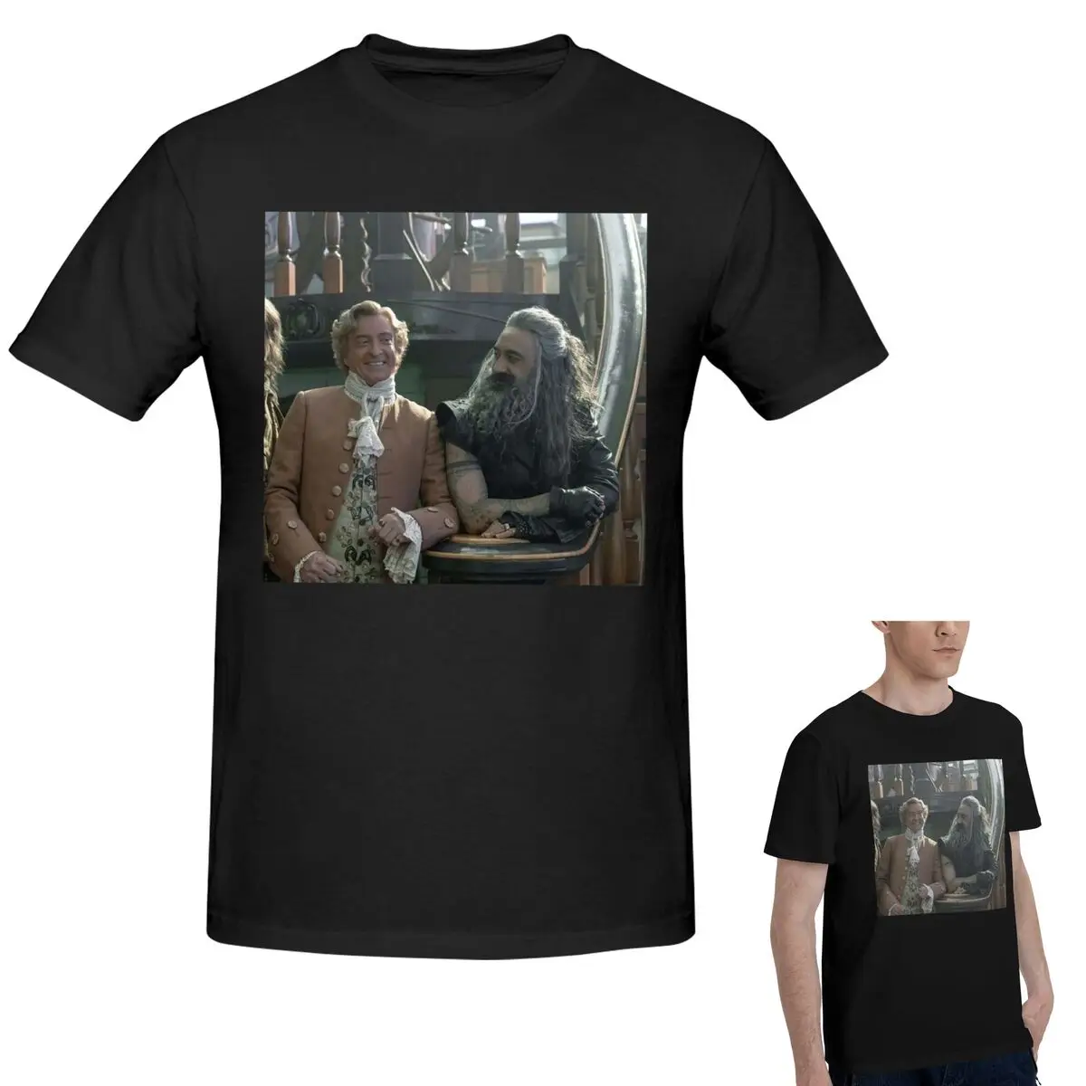 

Blackbonnet Our Flag Means Death Gentlebeard Blackbeard Stede Bonnet T-Shirt Men's Fashion Oversized T Shirt Men O-Neck Shirts