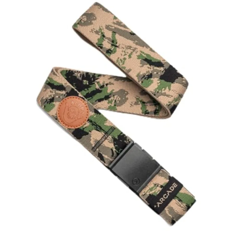 

Arcade Belts A2 Unisex Adventure Belt: Heavy Duty Stretch Metal Free Buckle
