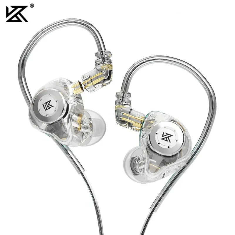 KZ EDX PRO Earphone With Earphone Bag 10mm Dual Magnetic Circuit Dynamic Drive HIFI Music Earbud Sport Noise Cancelling Headset