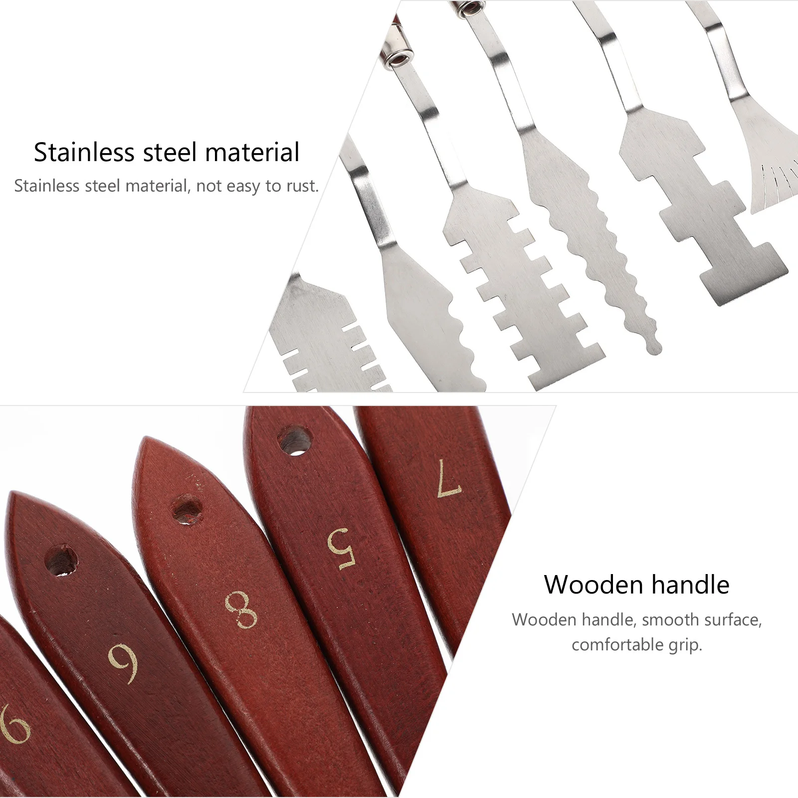 

14Pcs Essential Color Mixing Spatulas for Artists Hobbyists Students and Teachers Gift Choice Oil Painting Spatula