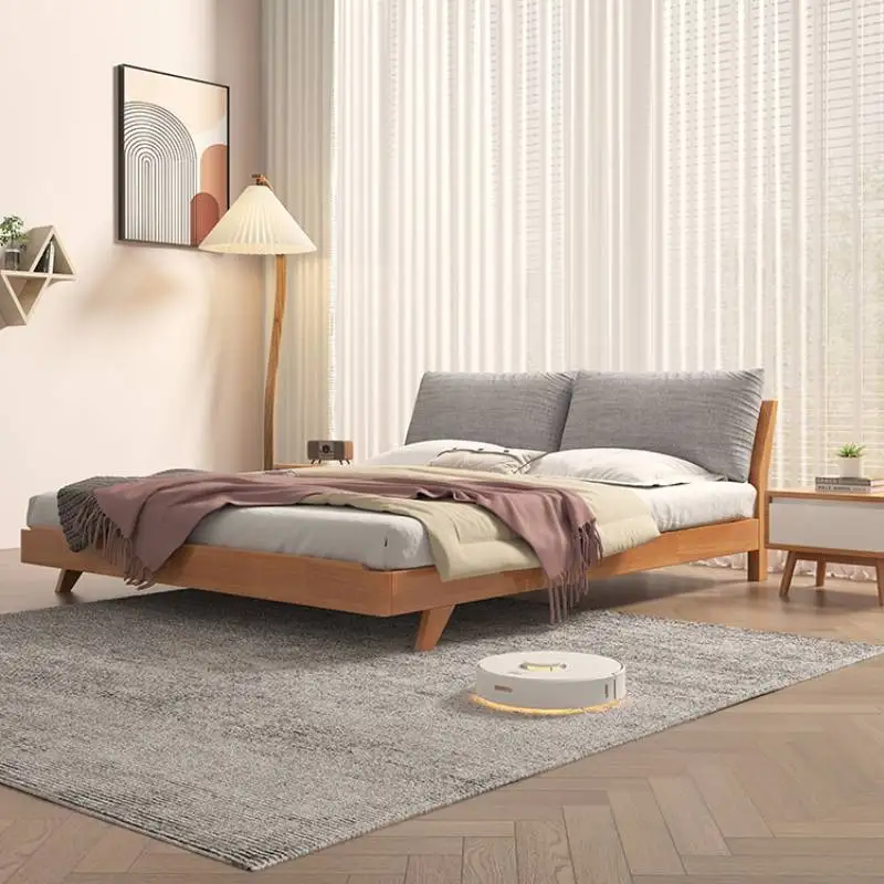 

Unique Pretty Modern Bed Platform Wood European Lit Pliable Luxury Bedroom Beds Bases King Size Cama De Casal Home Furniture