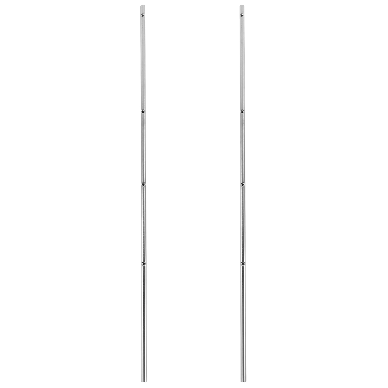 

2pcs Football Machine Pole 6mm x 41.5cm Hollow Foosball Rods Replacement Accessories Table Soccer Parts Metal Pole