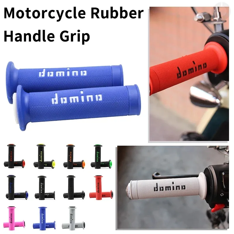 1Pairs 7/8" 22mm 24mm Universal Handlebar Rubber Gel Motocross Motorcycle Grips Pit Bike Hand Grip Brake Hands image 2