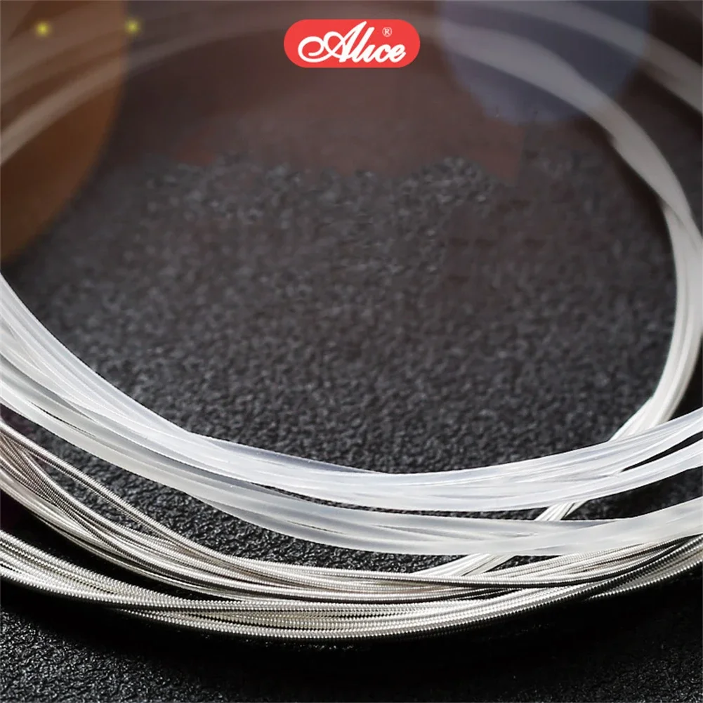 Classical Guitar Strings Alice A103 Clear Nylon Silver Plated Single String 1st 2nd 3rd 4th 5th 6th EBGDAE Single Guitarra Parts