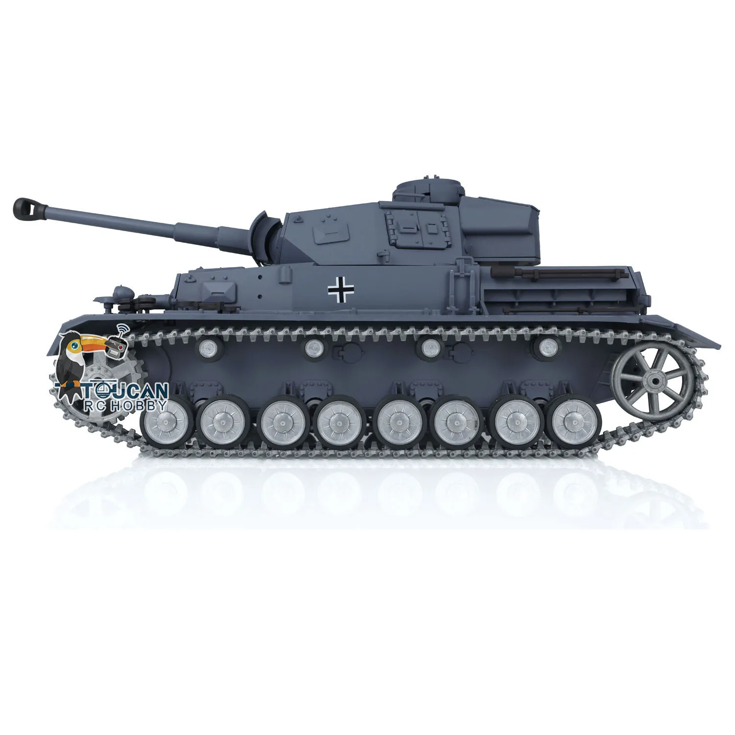Henglong 1/16 7,0 tanque personalizado Panzer IV F2 RTR RC 3859 ruedas de pistas de Metal modelo listo para correr de alto rendimiento