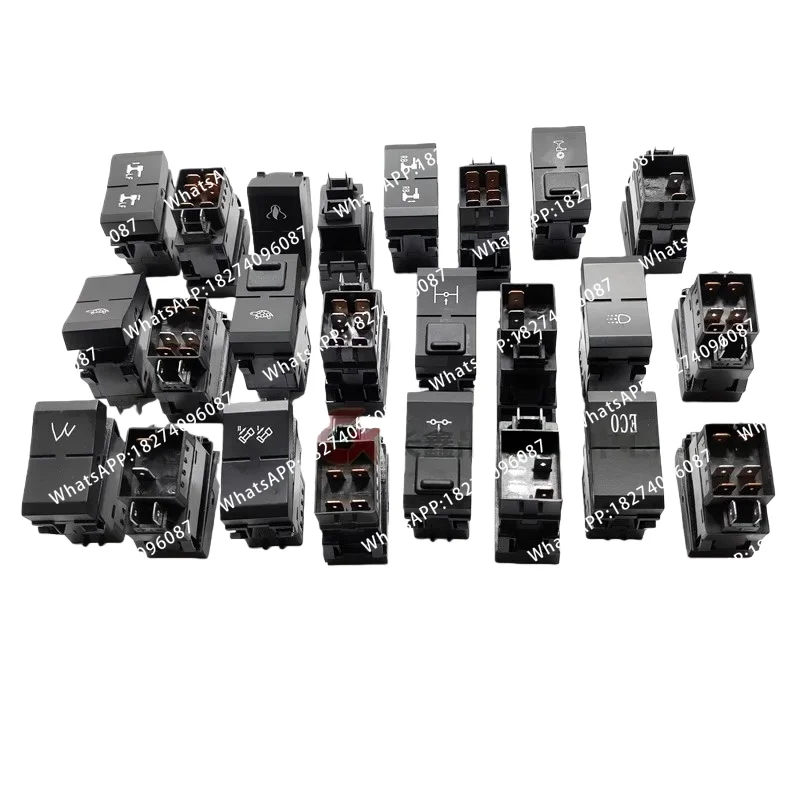 Crane ZTC Rocker Switch Highway Heater Outrigger Power Self-Locking Leveling Fuel-Saving Pushbutton Switch
