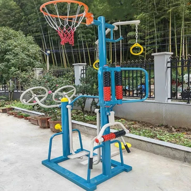 Outdoor fitness equipment, community square park, outdoor courtyard, home use, elderly multi-functional exercise
