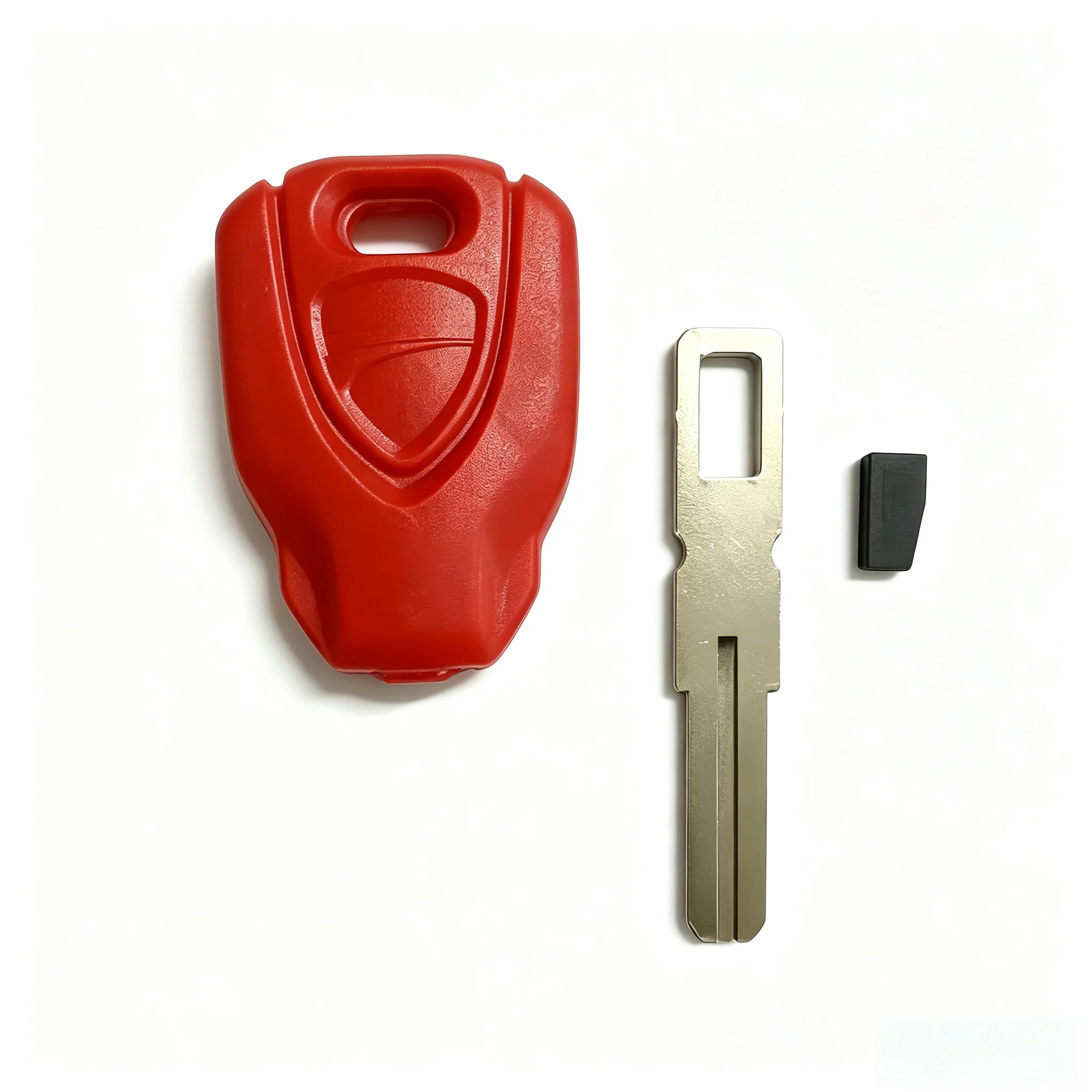 Blank Uncut Replacement Key For Ducati Monster 696 796 795 899 959 1098 Multistrada MTS950 With Chip Slot 6