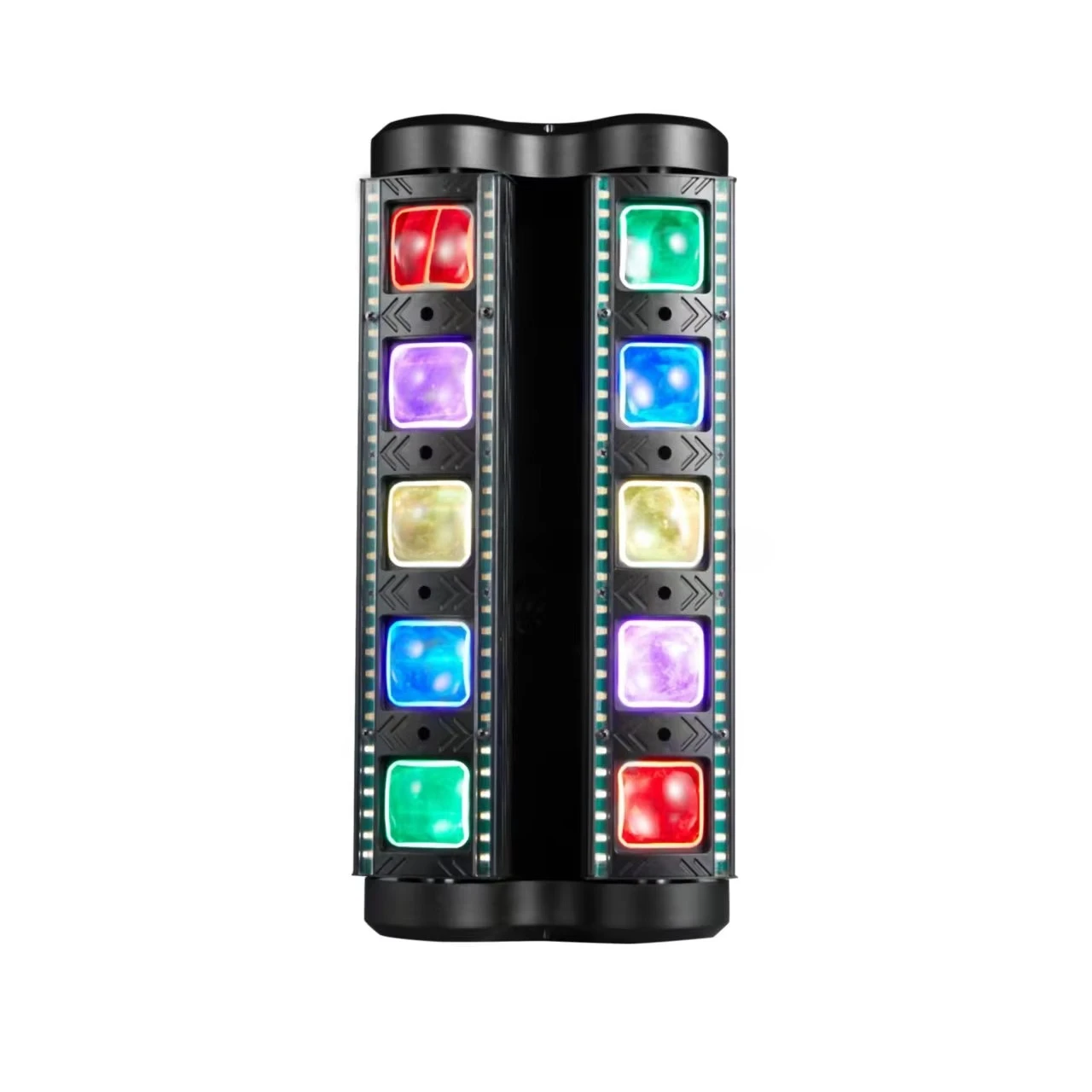 10 * 80W RGBW Spider Light Emitting Diode with E27 Bulb Base Aluminum Body