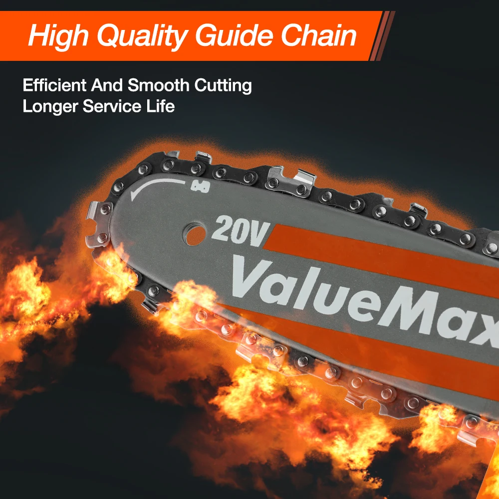 ValueMax 20V Điện Cắt Tỉa Cành Cưa Máy Sạc Mini Dây Thấy Cho Khu Vườn Nhà Dụng Cụ Làm Rau Cau Với Pin Lithium Ion
