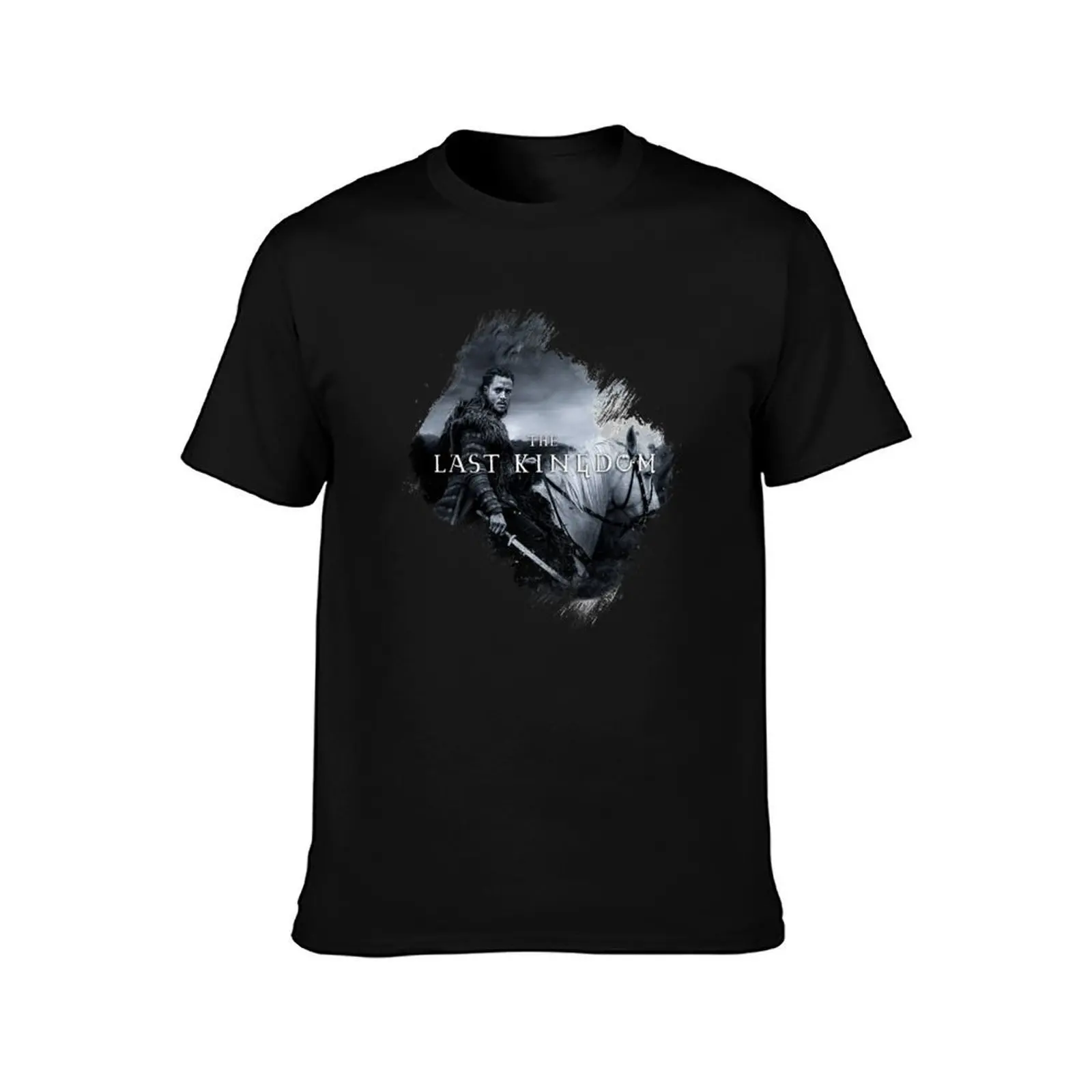 Retro Vintage Uhtred Of Bebbanburg The Last In Kingdom Gifts For Music Fans T-Shirt Tough Fabric Work Tee