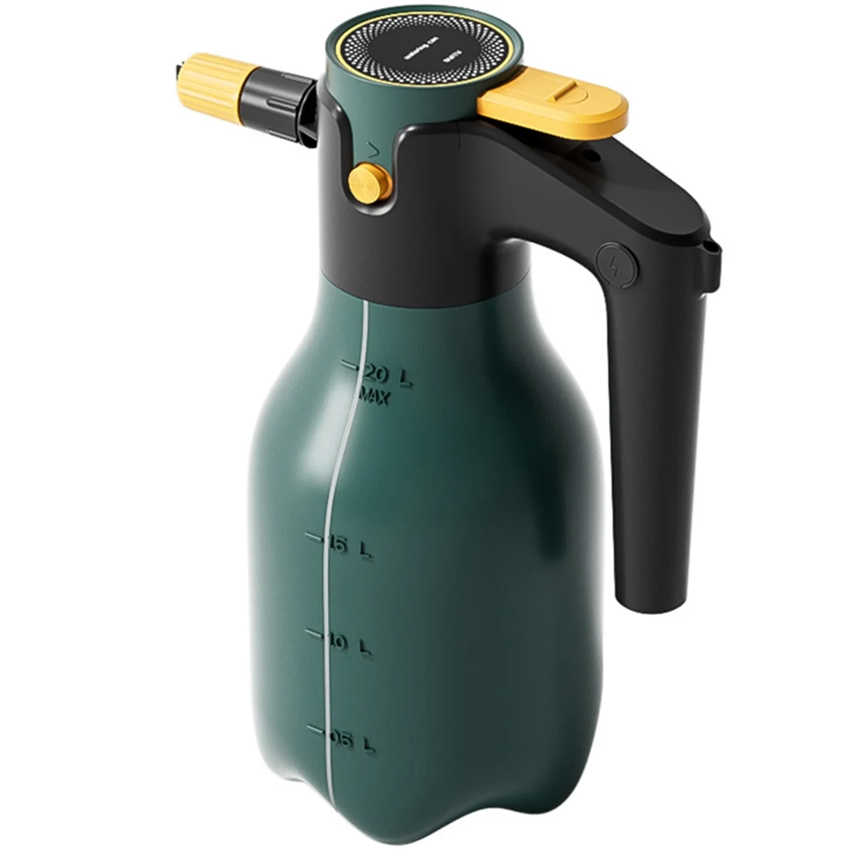 AA98 New 2L Wireless Handheld Car Wash Bottle High Pressure Snow Foam Sprayer Pot Use for Car Home Cleaning Garde
